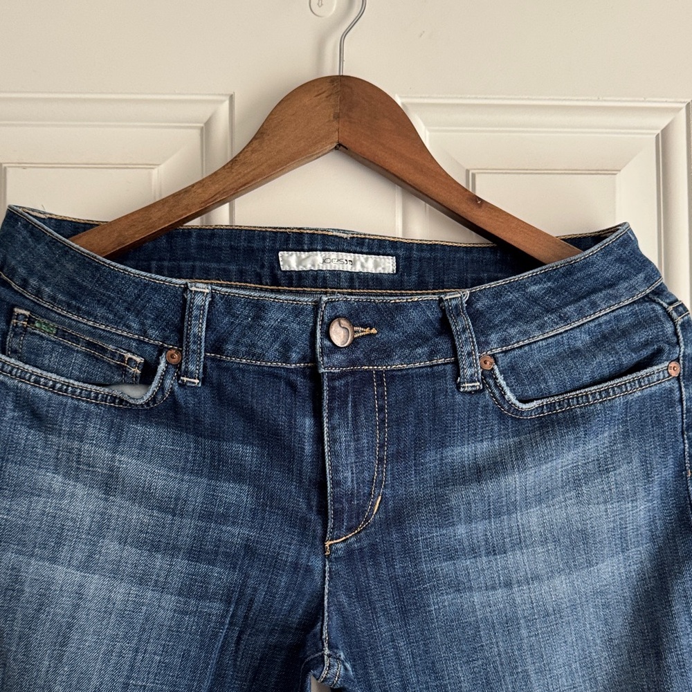 Joe's Jeans High Rise Dark Blue Denim